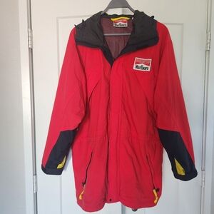 Vintage 1990s L Marlboro Adventure Team Zip Up Hooded Jacket